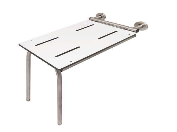 End Wall Mounted Tub Bench w/o Transfer