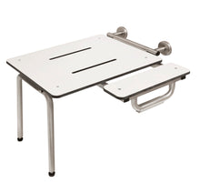 Load image into Gallery viewer, End Wall Mounted Tub Transfer Bench
